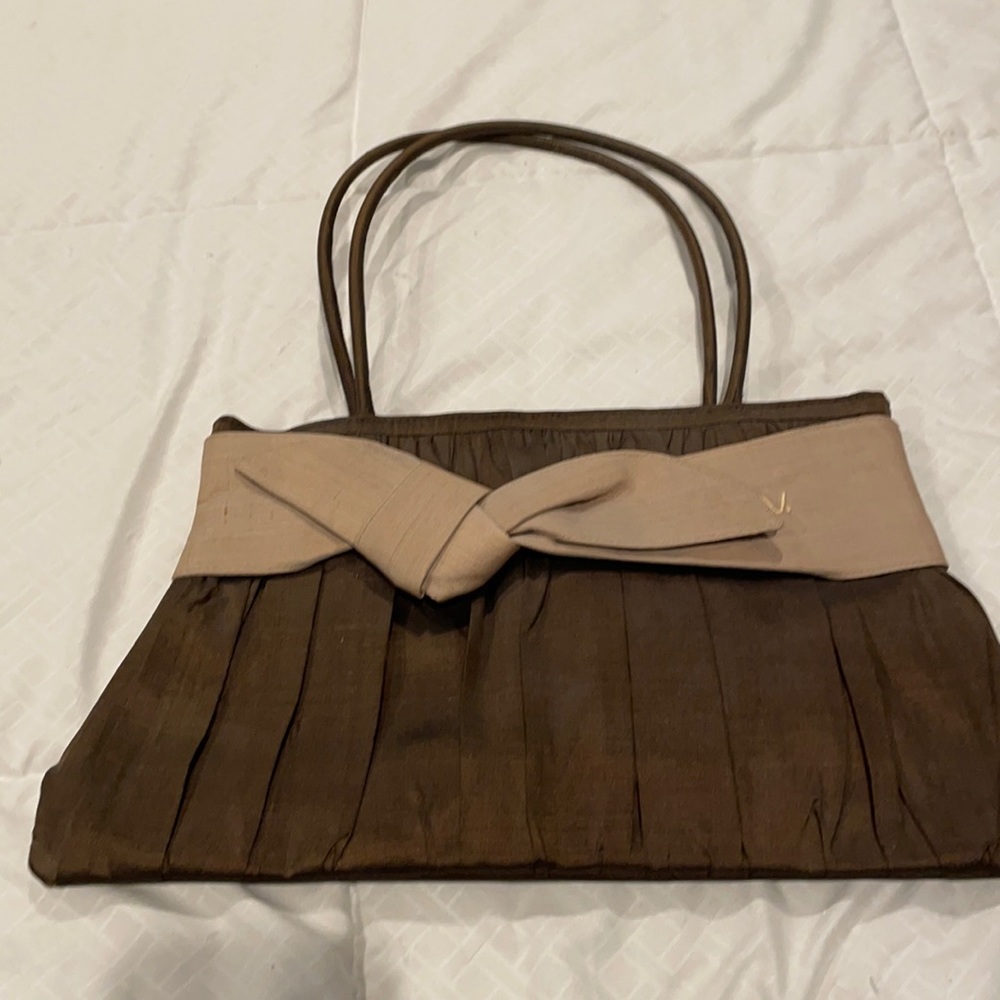 Claire V silky purse